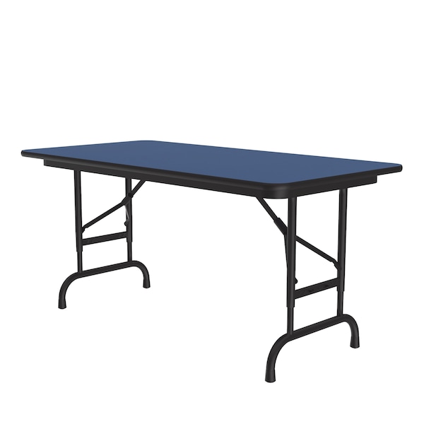 CFA Adjustable HPL Folding Tables 24x48 Blue